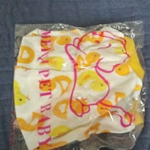 A doggy duck outfit